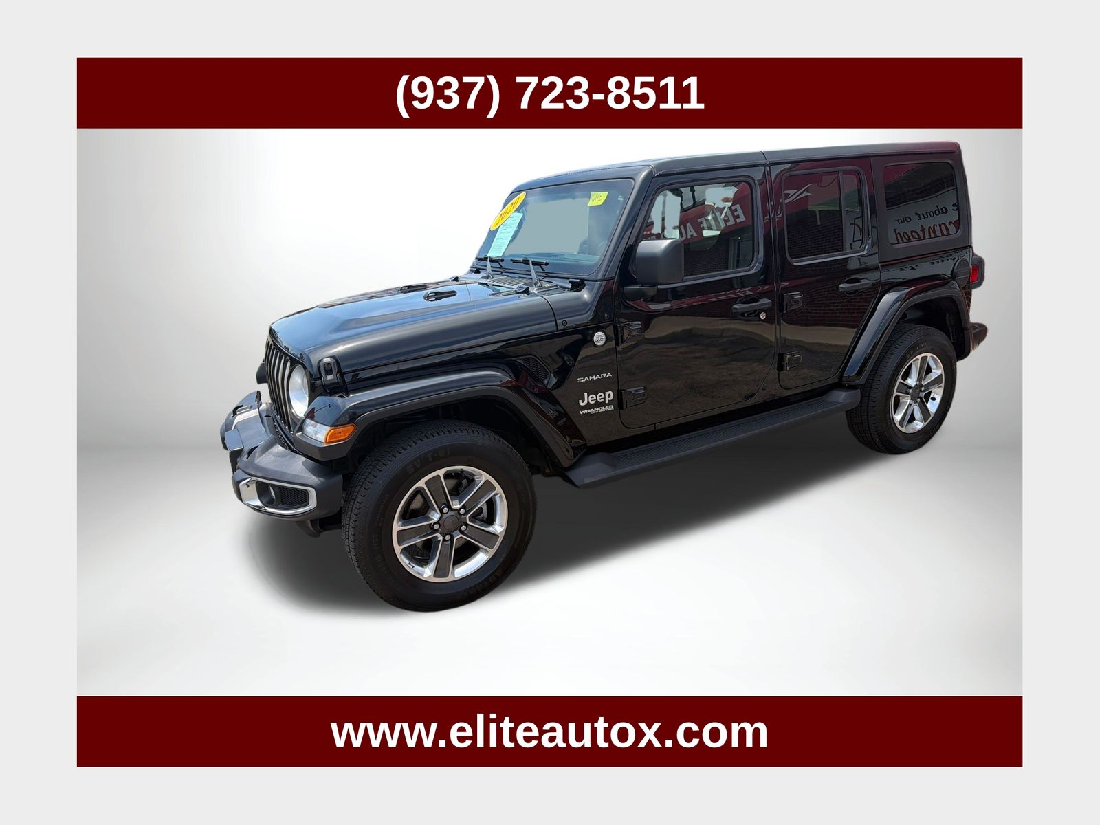 Black Clearcoat 2020 Jeep Wrangler SUV / Crossover Four-Wheel Drive 8-Speed Automatic