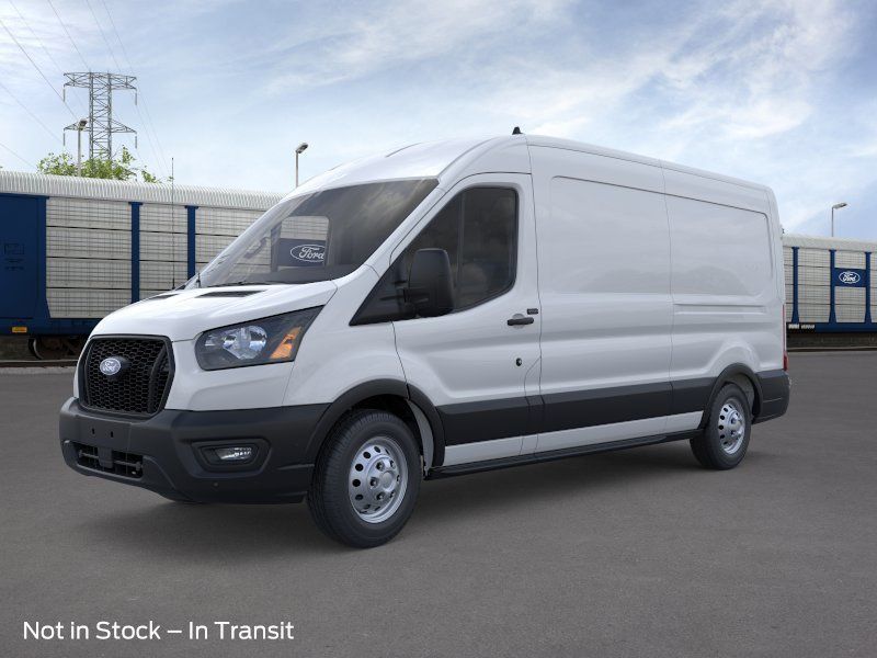 Oxford White 2026 Ford Transit Cargo Van All-Wheel Drive 