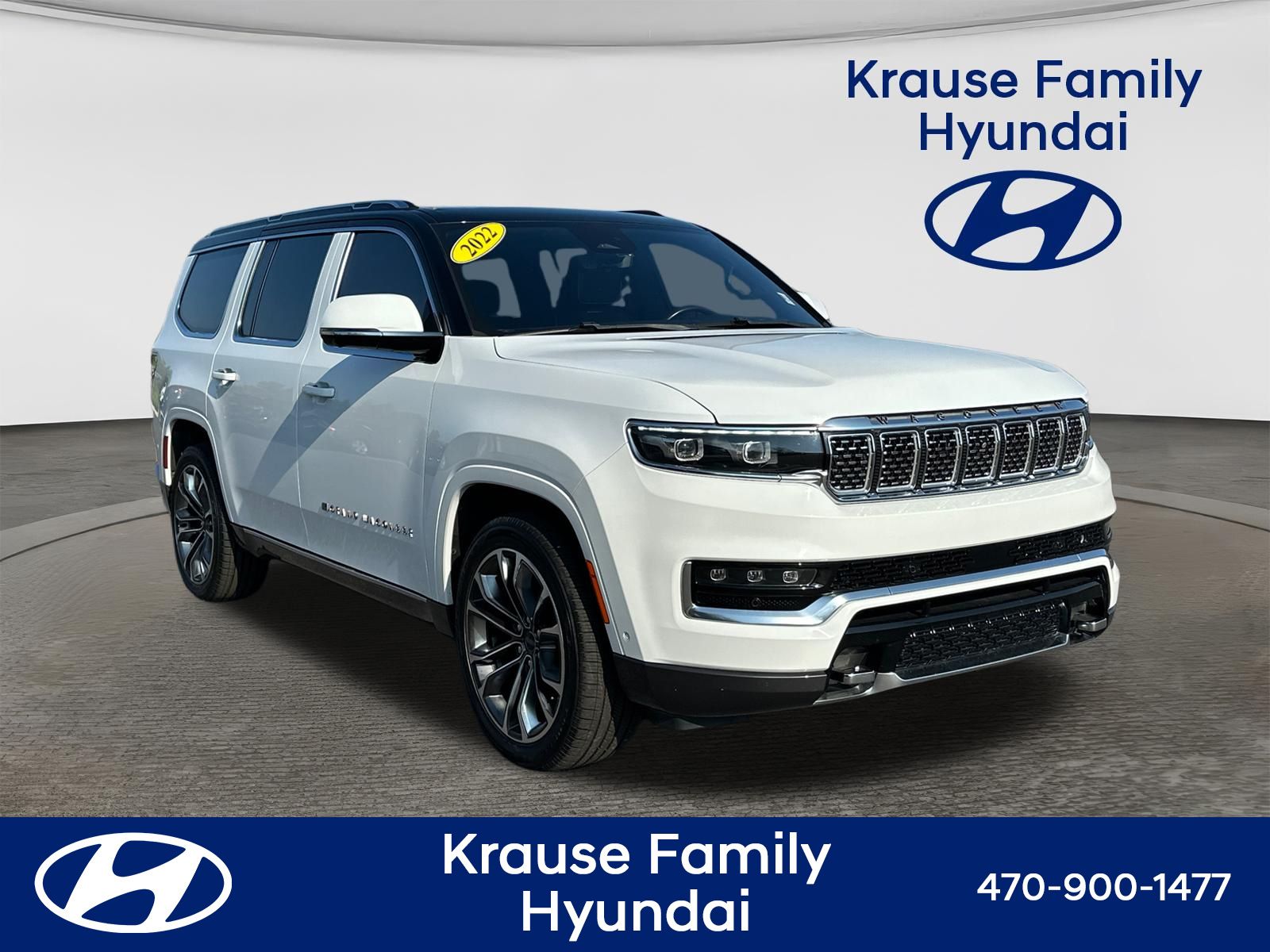 Bright White Clearcoat 2022 Jeep Grand Wagoneer SUV / Crossover Four-Wheel Drive 8-Speed Automatic