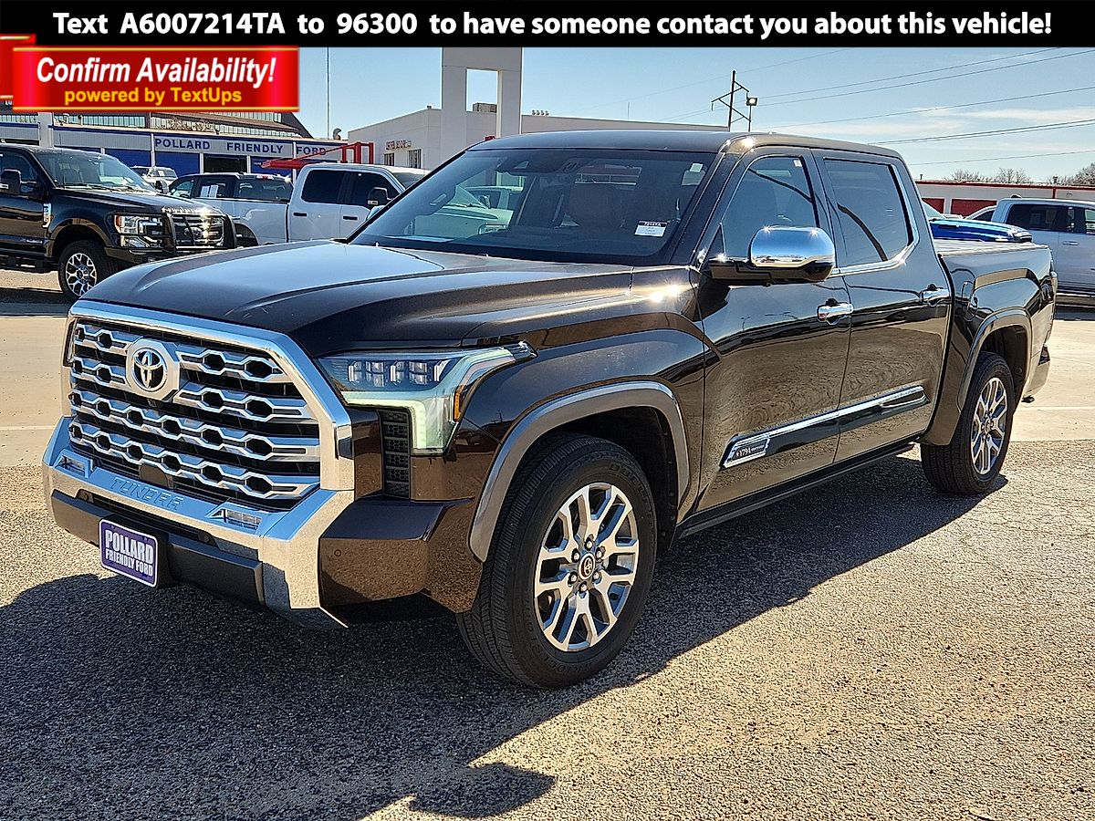 2022 Toyota Tundra 1794 Edition CrewMax Cab RWD