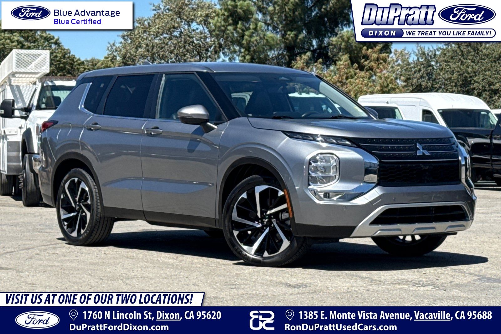Graphite Gray 2024 Mitsubishi Outlander SUV / Crossover Front-Wheel Drive Continuously Variable Transmission