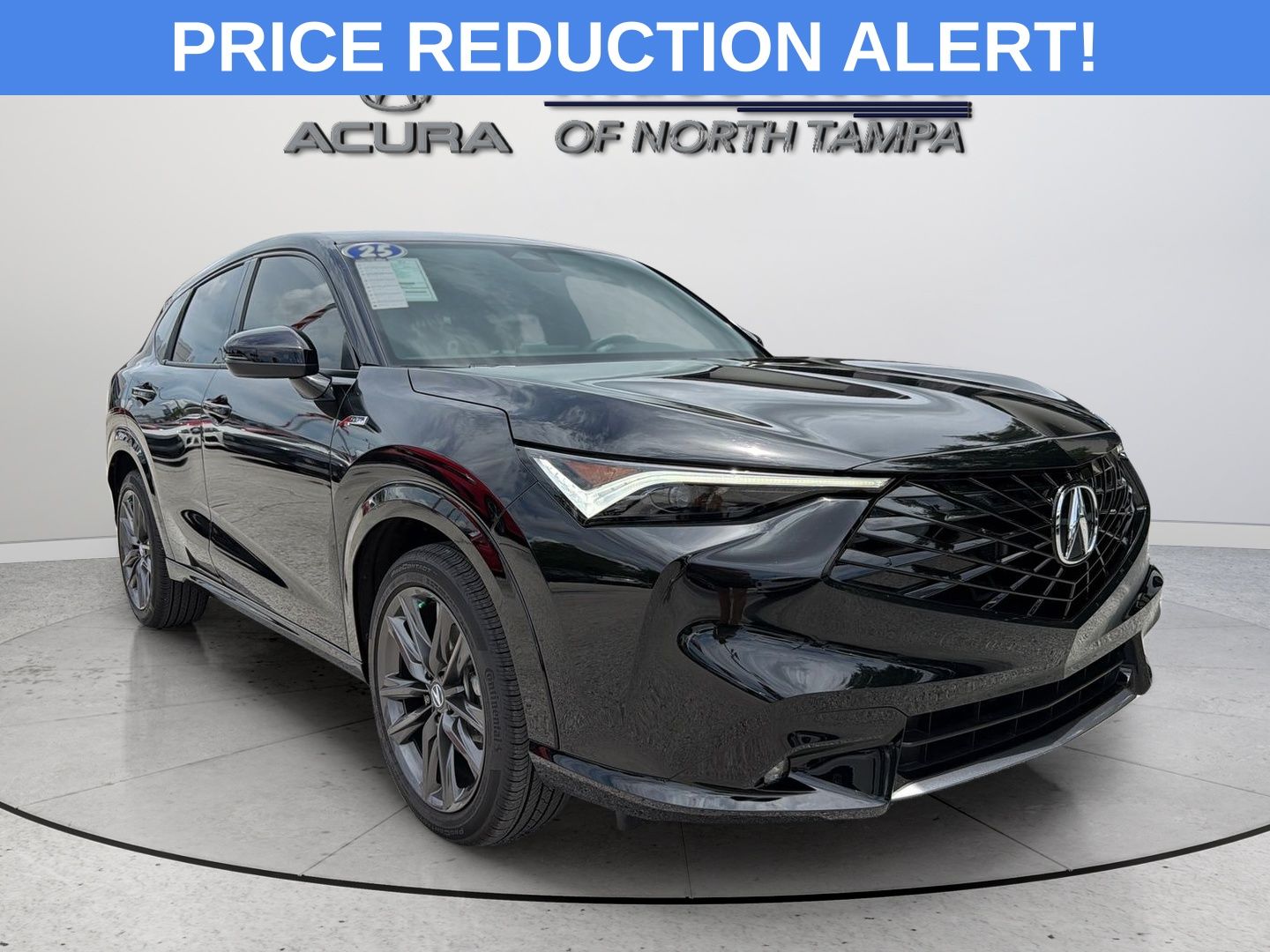 Crystal Black Pearl 2025 Acura ADX SUV / Crossover Front-Wheel Drive Continuously Variable Transmission