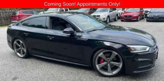 Black Metallic 2019 Audi S5 Sportback Sedan All-Wheel Drive 8-Speed Automatic