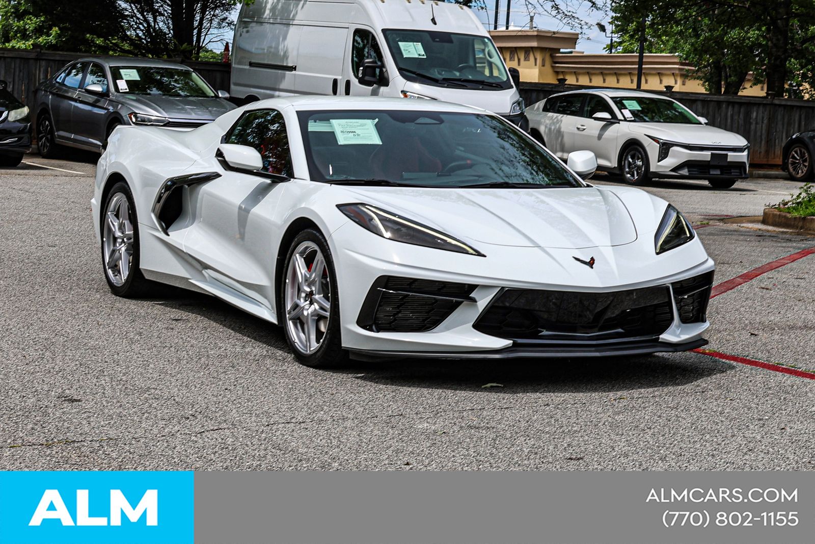 Used 2024 White Chevrolet Stingray image 6