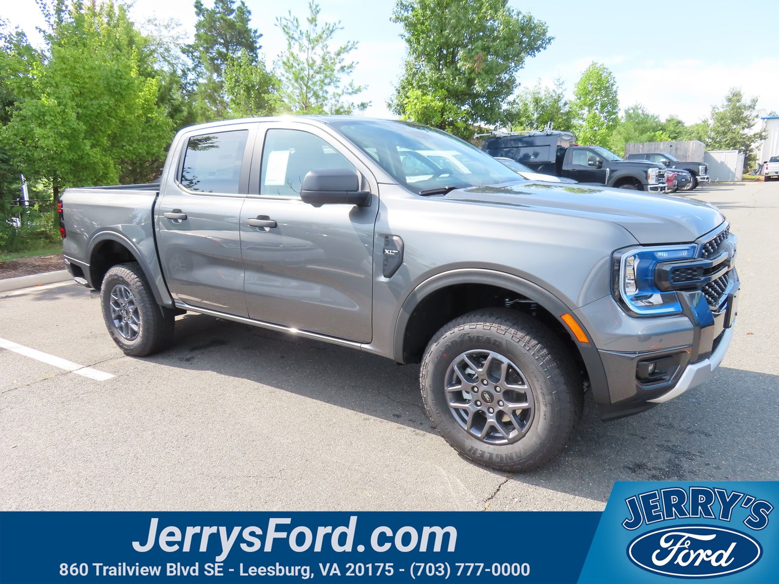 Carbonized Gray Metallic 2026 Ford Ranger Pickup Truck Four-Wheel Drive Automatic