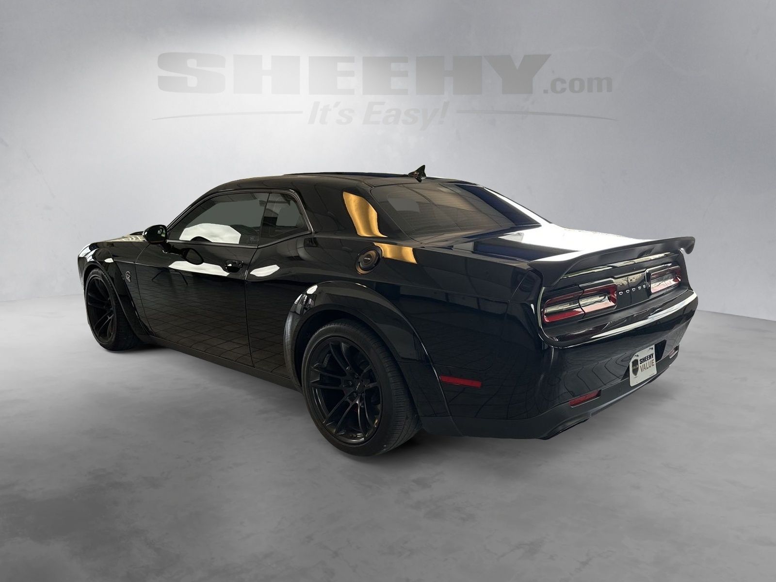Used 2021 Pitch Black Clearcoat Dodge SRT Hellcat Widebody image 15