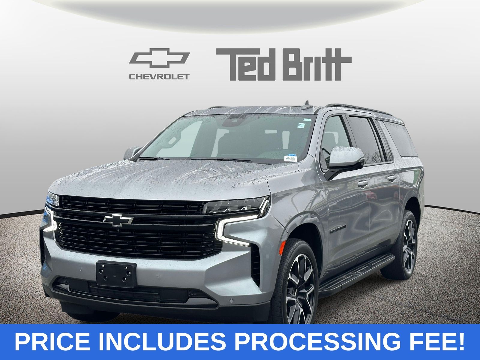 Sterling Gray Metallic 2023 Chevrolet Suburban RST 4WD SUV / Crossover Four-Wheel Drive