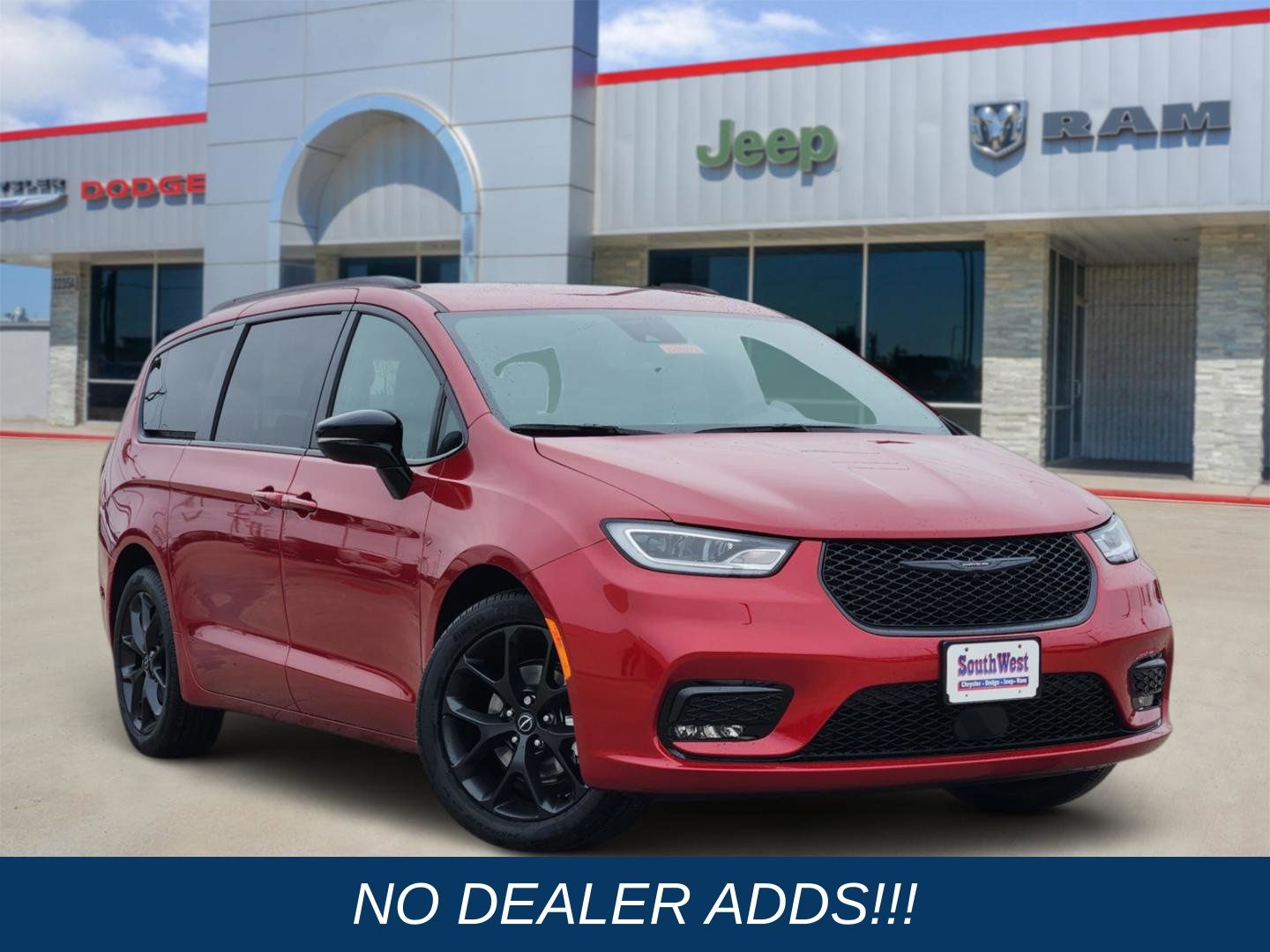 Red Hot Pearlcoat 2026 Chrysler Pacifica Select FWD Minivan Front-Wheel Drive 9-Speed Automatic