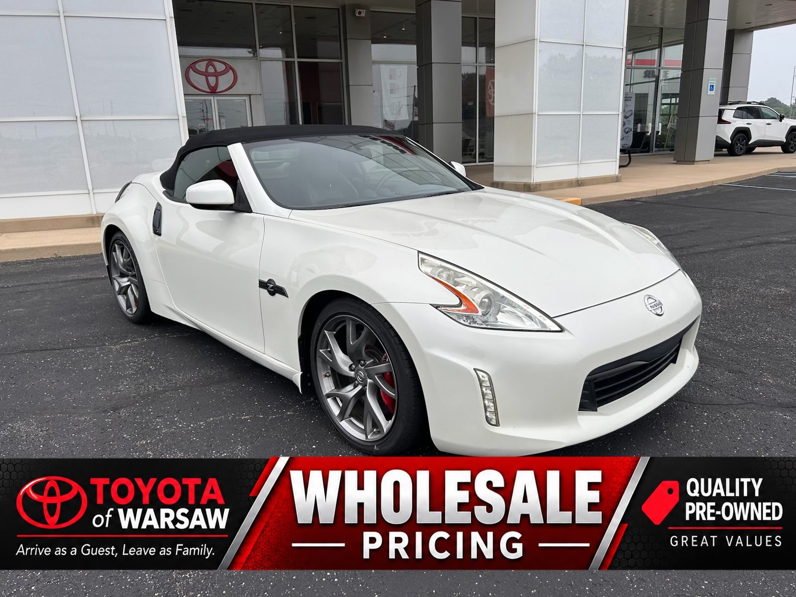 2017 Nissan 370Z Blanco (Pearl White) Descapotable Tracción trasera 7 velocidades Automática