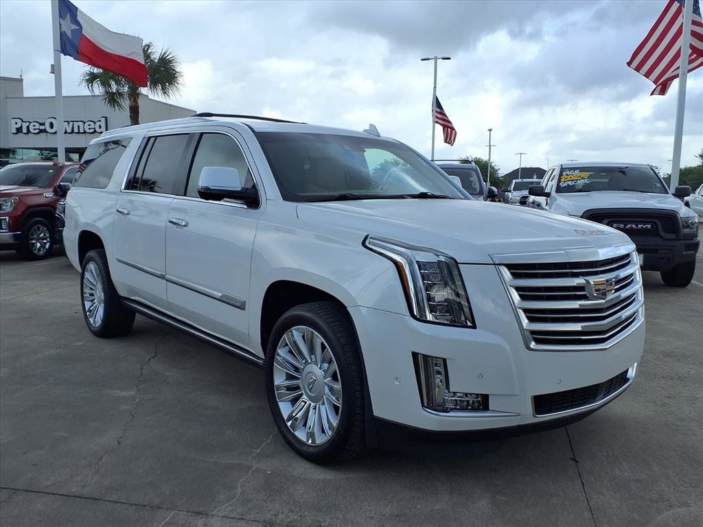 2018 Cadillac Escalade ESV Platinum Edition White at Bayway Cadillac Southwest