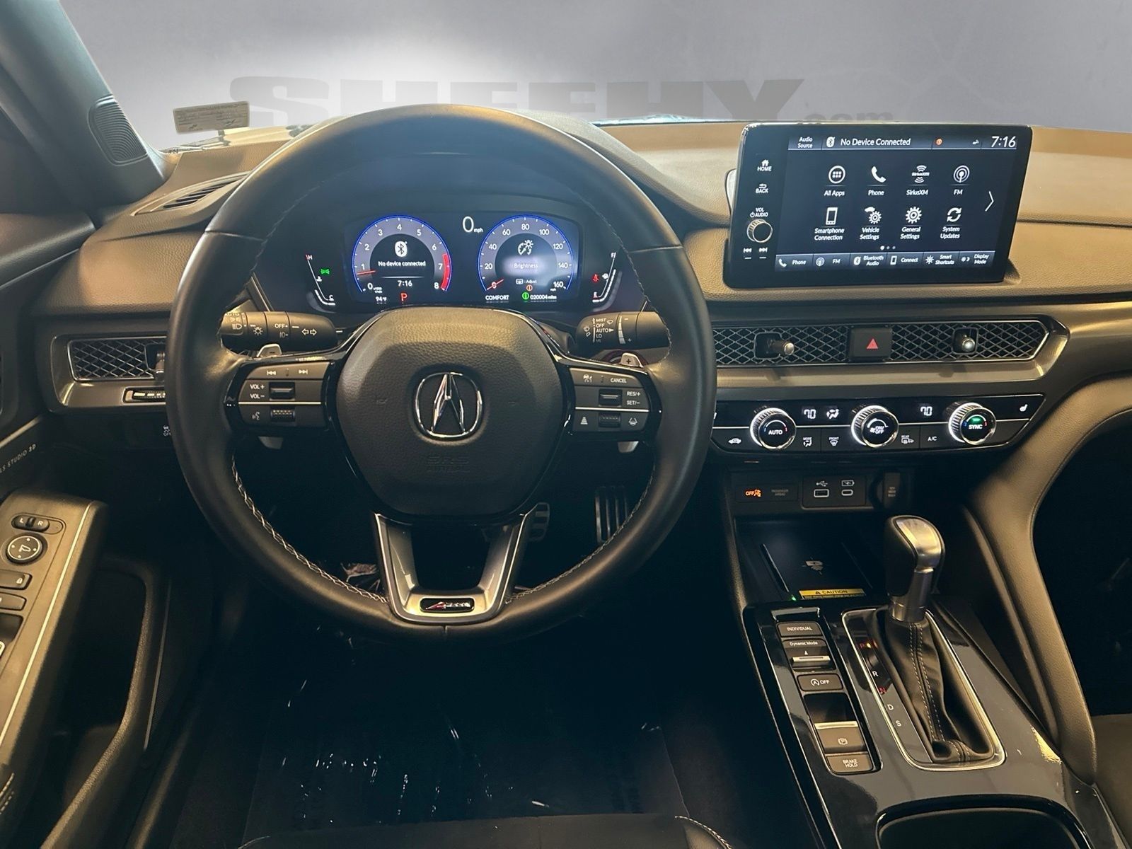 Used 2025 Majestic Black Pearl Acura A-Spec Tech Package image 3