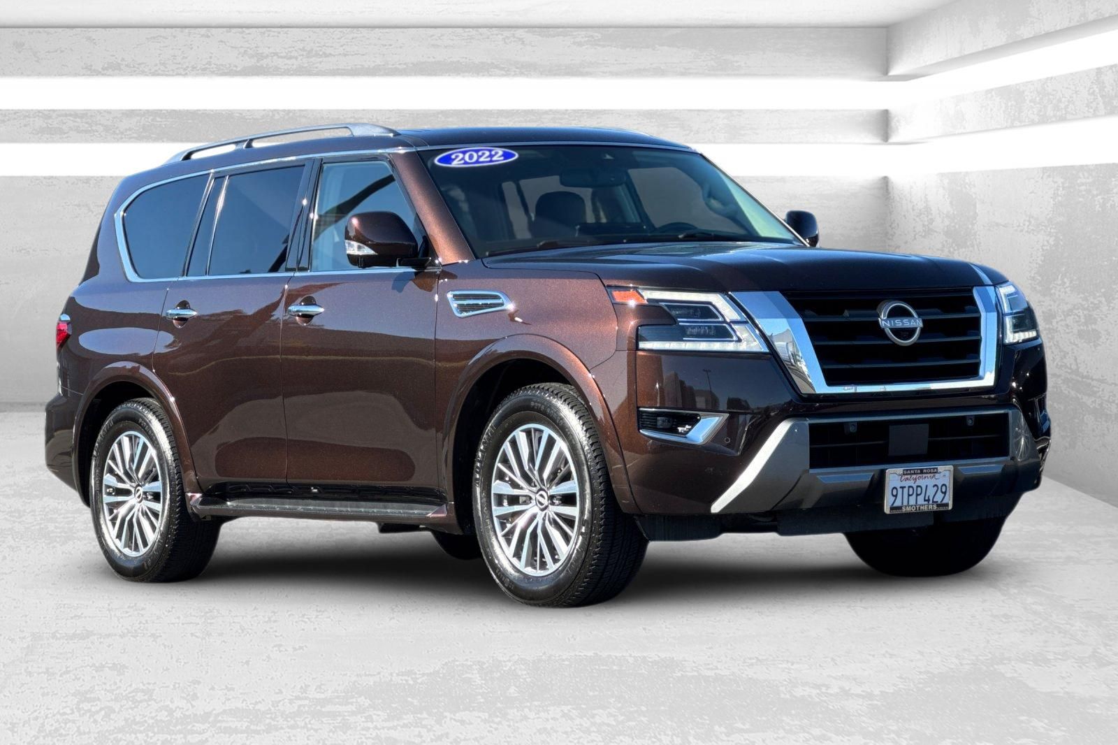 Mocha Almond Pearl 2022 Nissan Armada SUV / Crossover 4X2 7-Speed Automatic