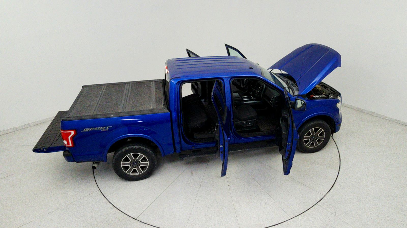 Used 2017 Lightning Blue Ford XLT image 30