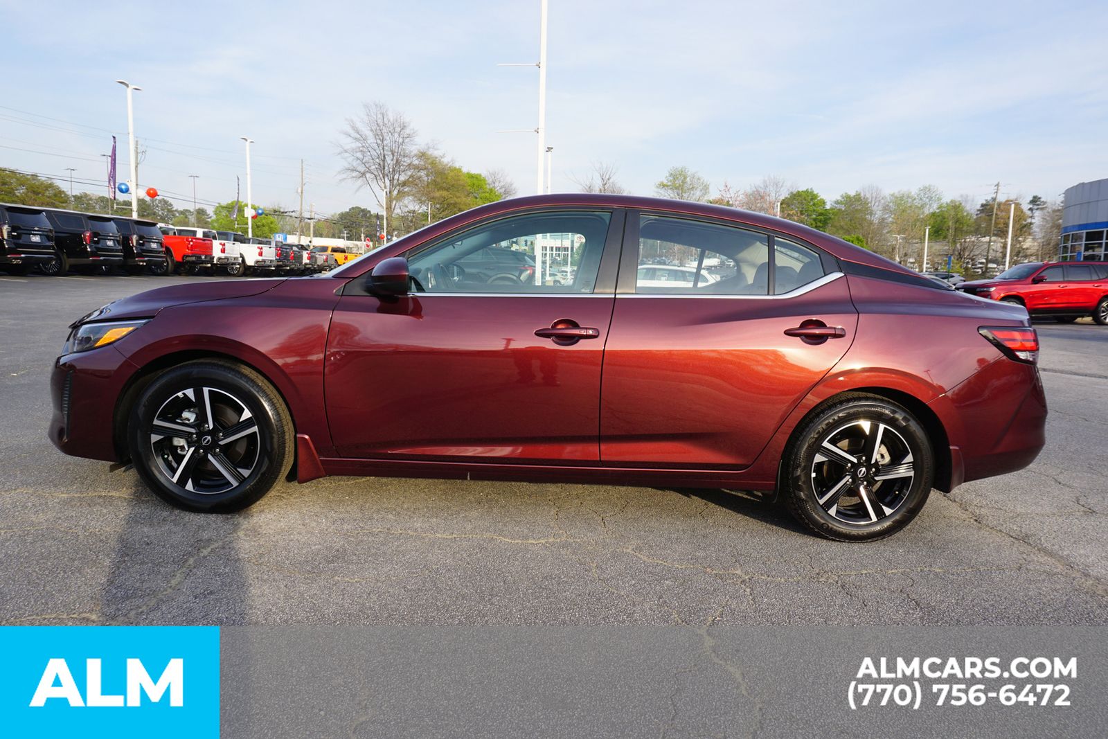 Used 2025 Red Nissan SV image 10