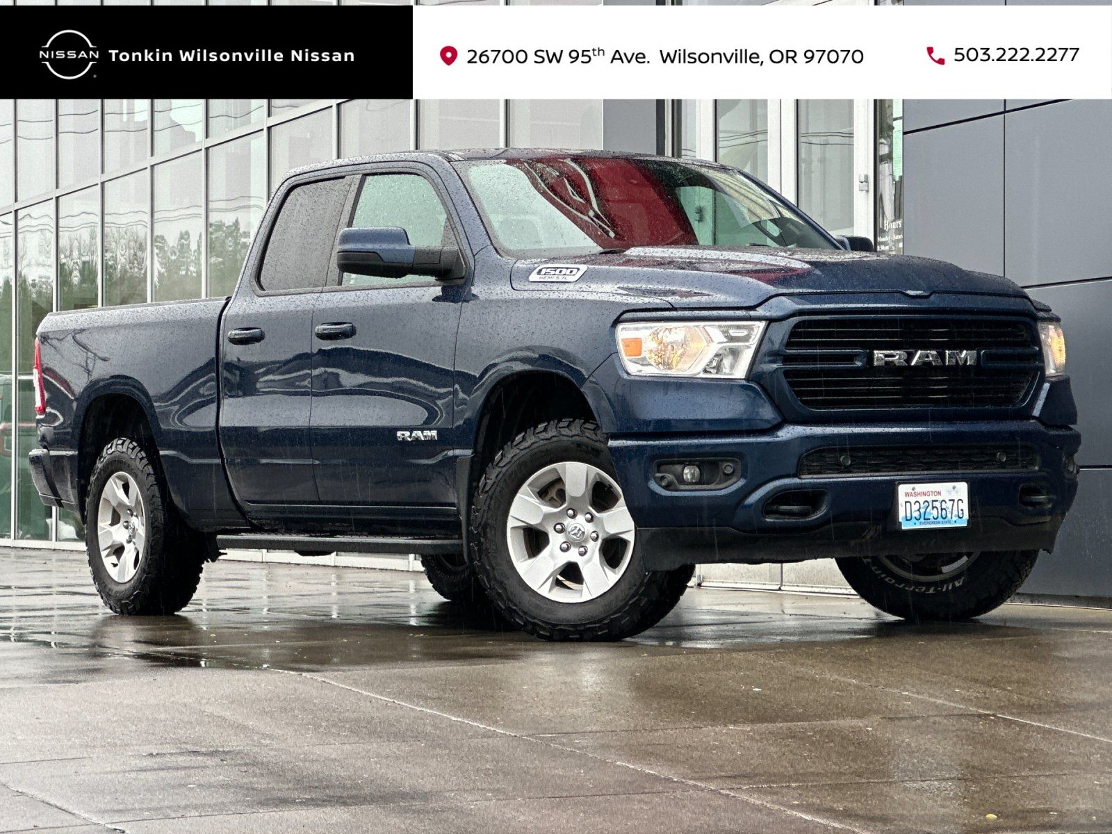 2020 RAM 1500 Big Horn Quad Cab 4WD