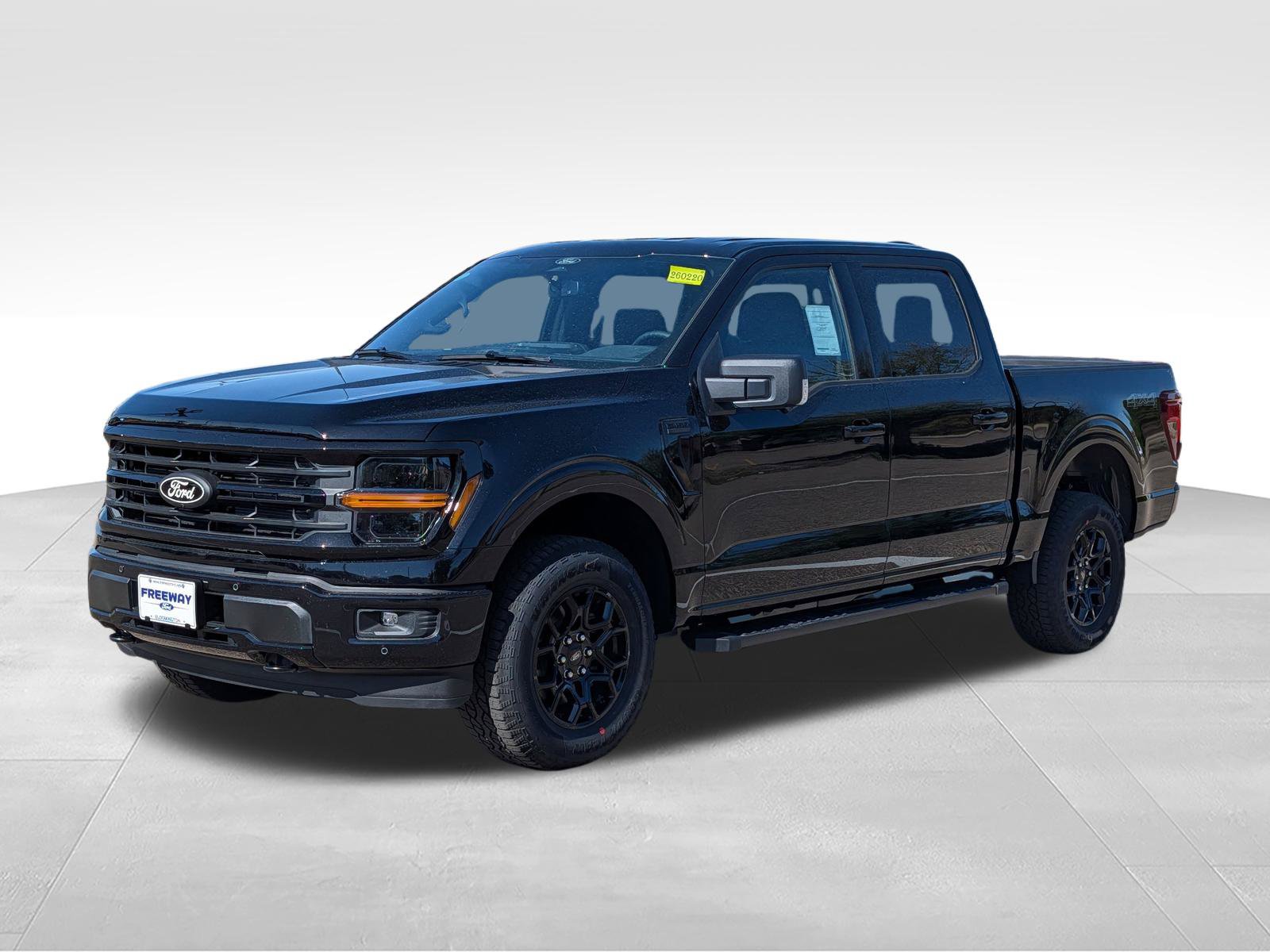 Black Metallic 2026 Ford F-150 Pickup Truck Four-Wheel Drive Automatic