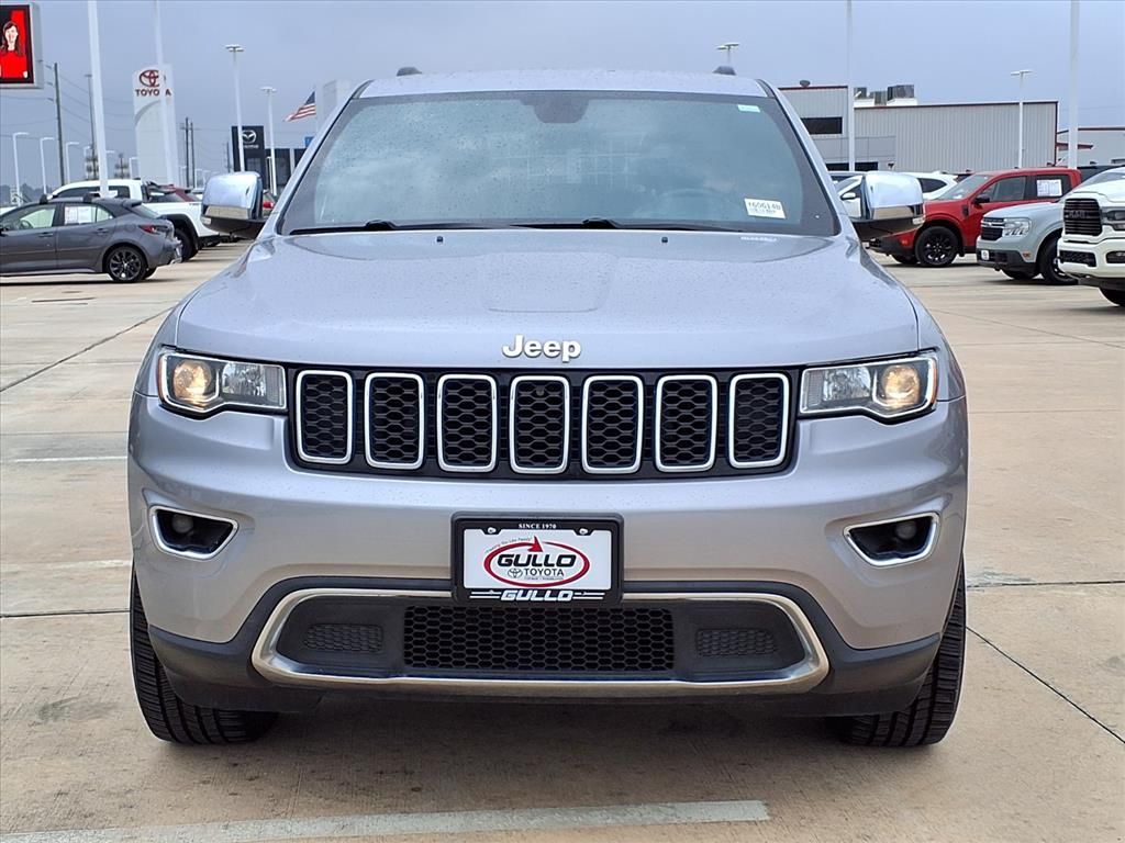 2017 Jeep Grand Cherokee Limited Silver at Shottenkirk Kia Fort Bend