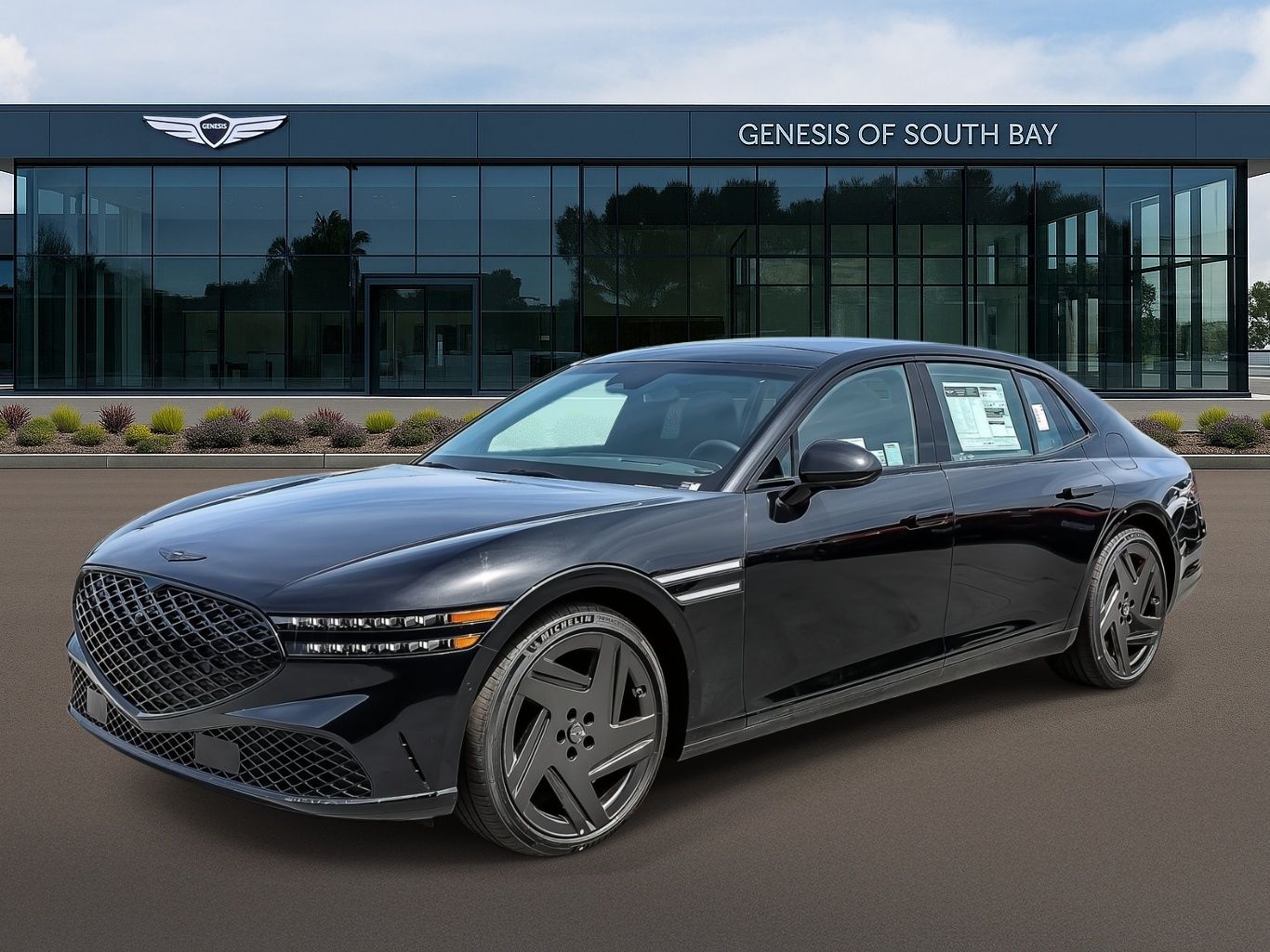 Vik Black 2026 Genesis G90 3.5T e-Supercharger Black AWD Sedan All-Wheel Drive 8-Speed Automatic