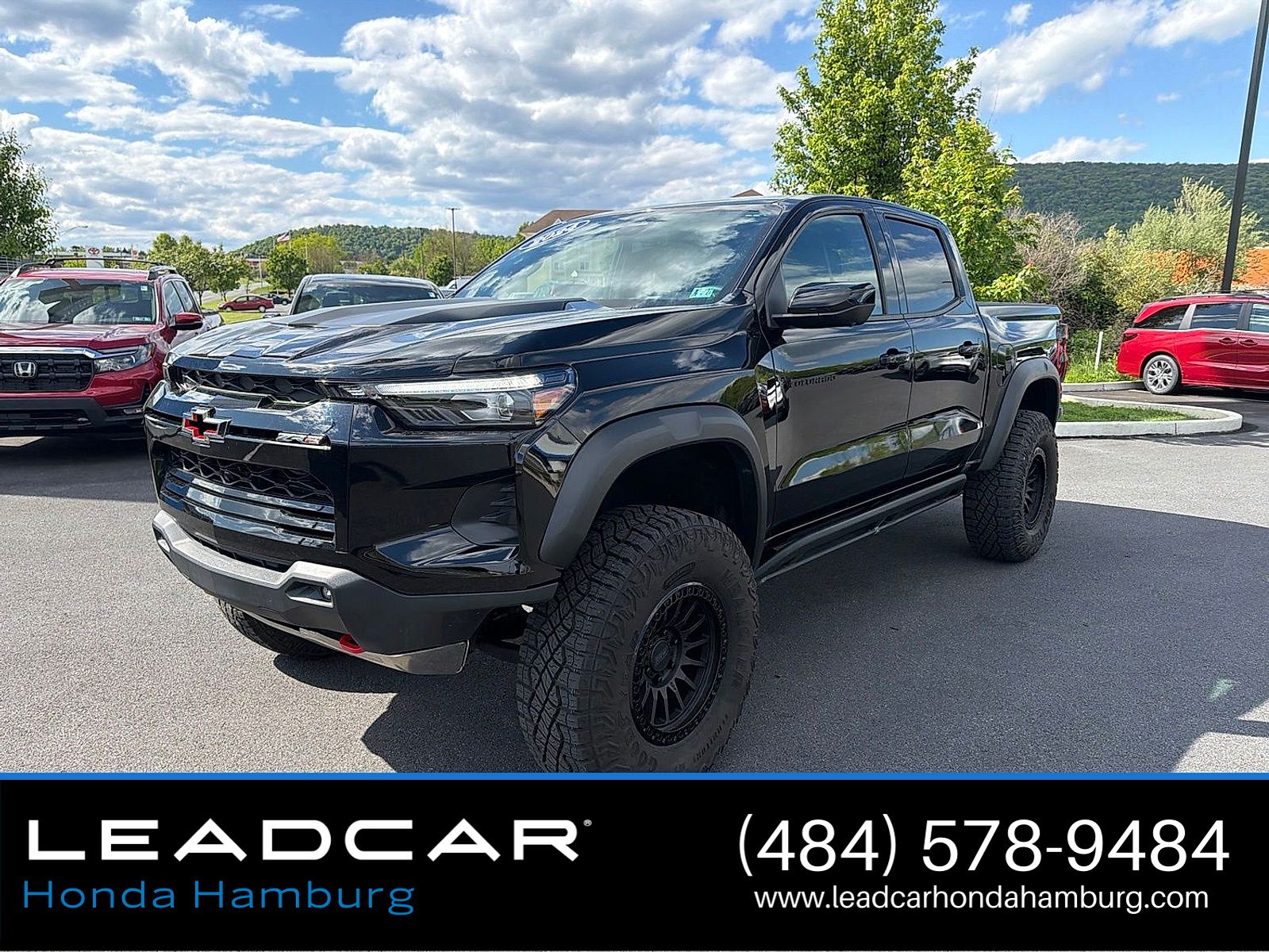 Black 2024 Chevrolet Colorado Pickup Truck Four-Wheel Drive 8-Speed Automatic
