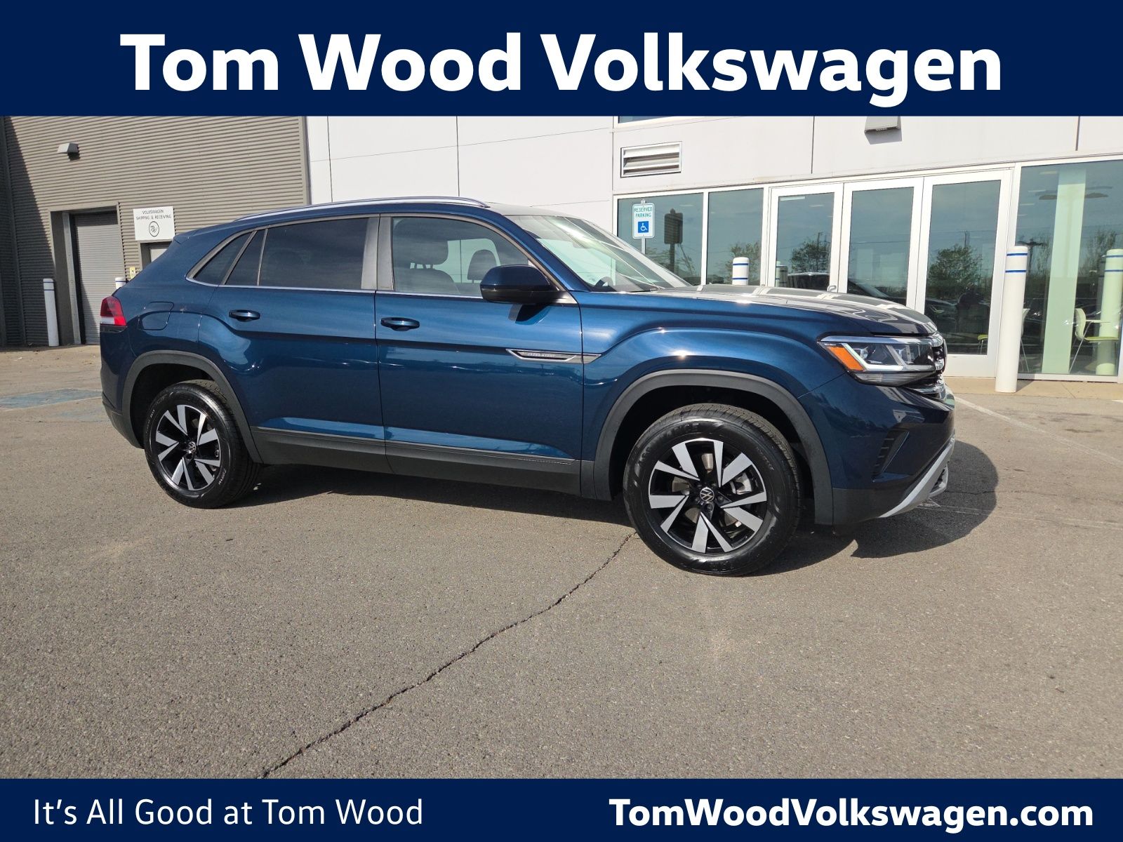 used 2023 Volkswagen Atlas Cross Sport car, priced at $28,300