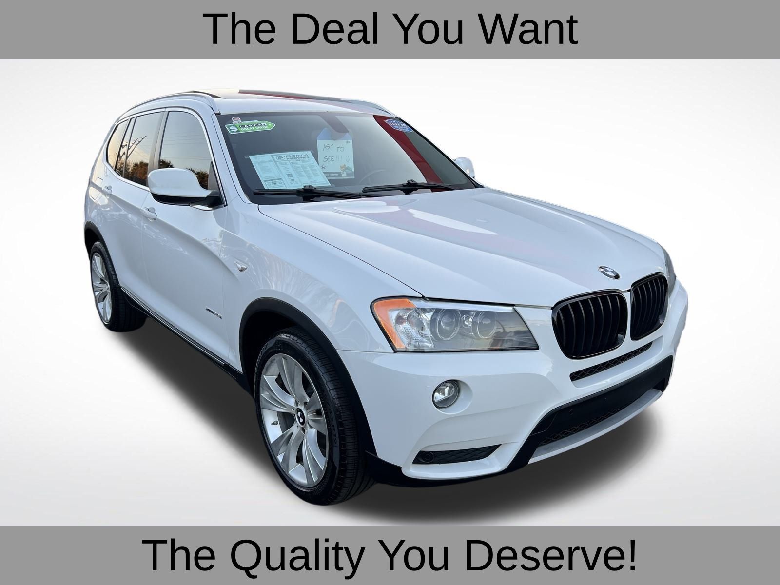 2013 BMW X3 xDrive35i AWD