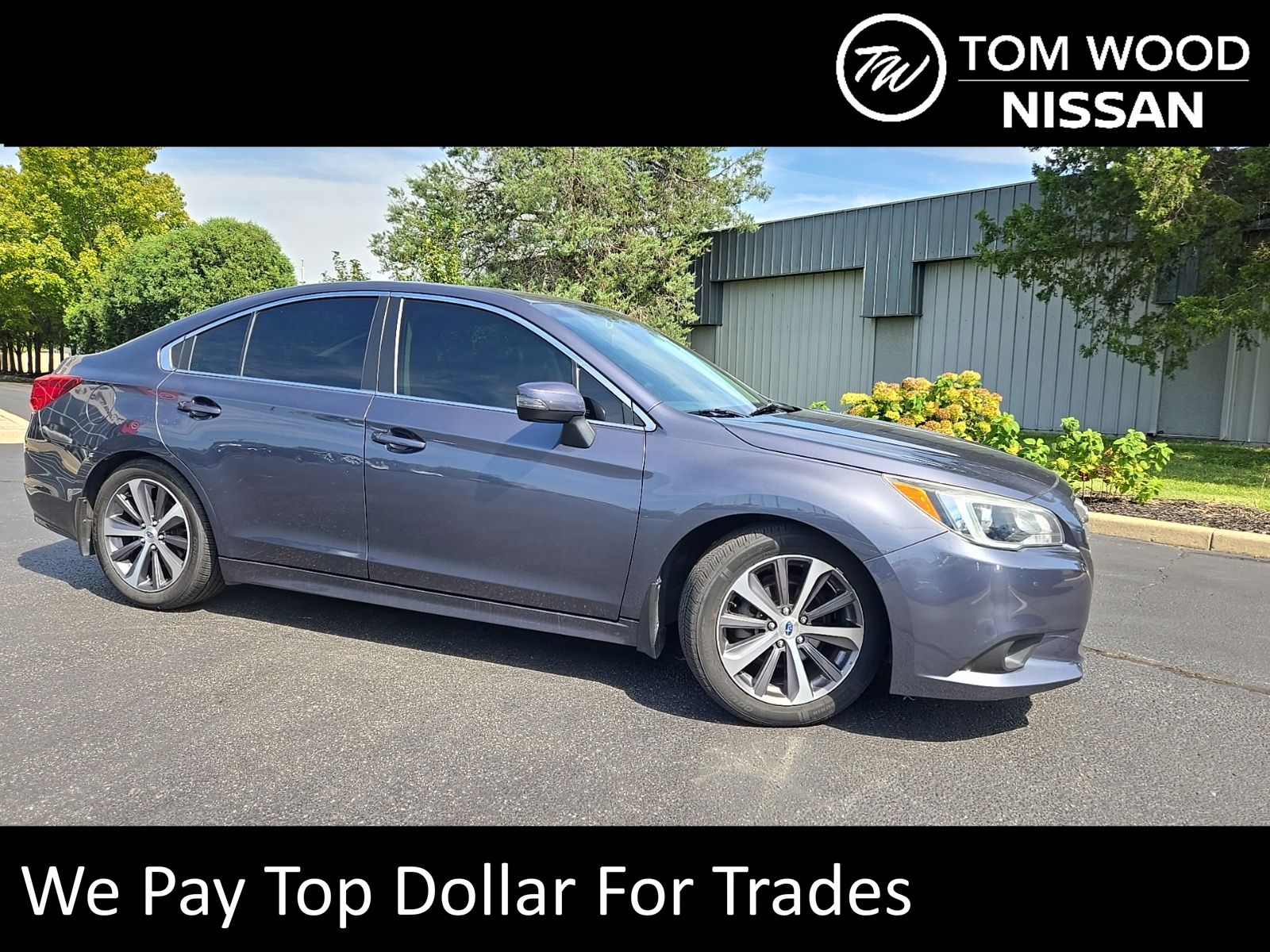 Carbide Gray Metallic 2016 Subaru Legacy Sedan All-Wheel Drive Continuously Variable Transmission