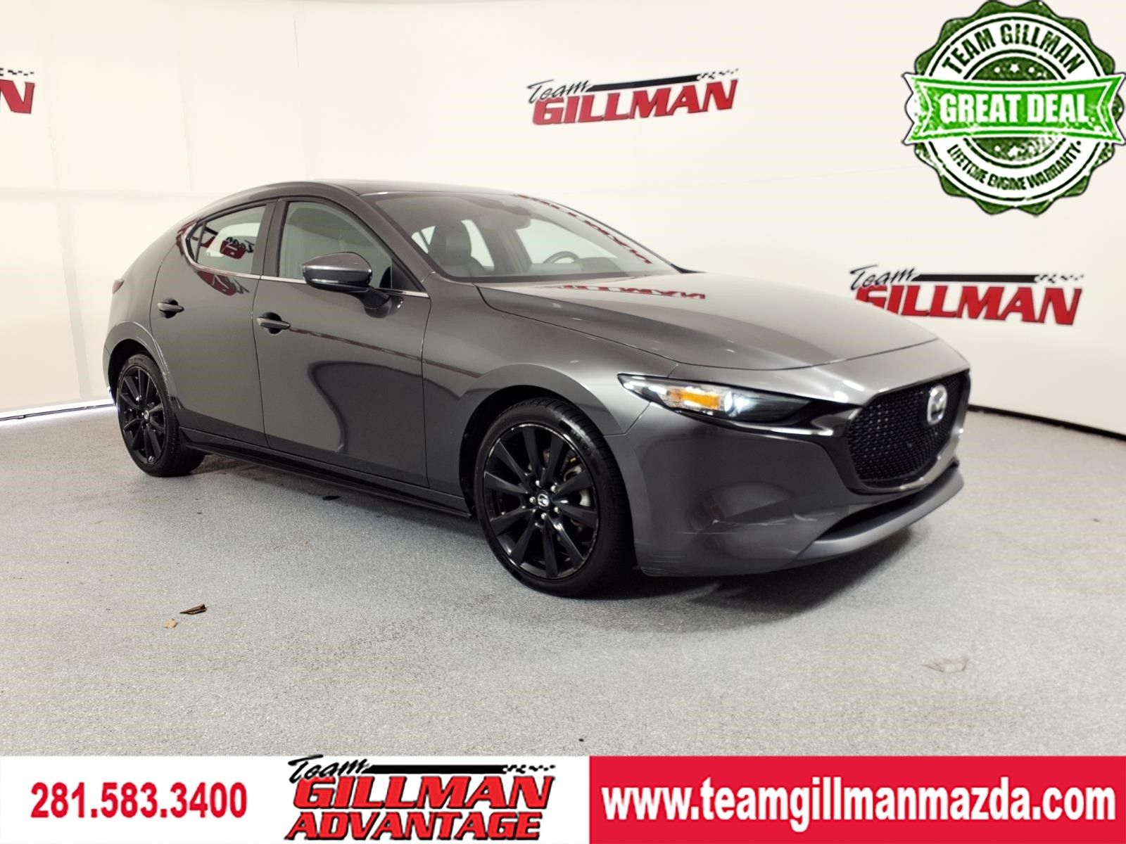 Machine Gray Metallic 2021 Mazda MAZDA3 Preferred Hatchback AWD Hatchback All-Wheel Drive 6-Speed Automatic