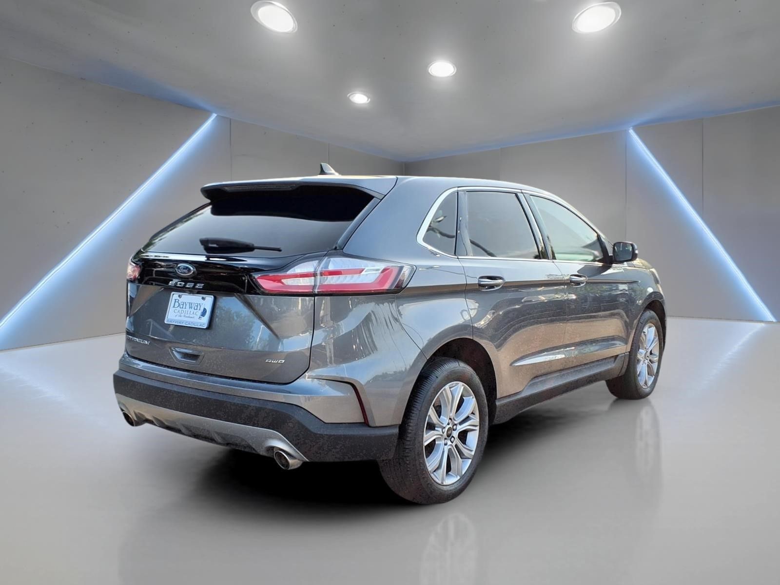 2024 Ford Edge Titanium Gray at Classic Chevrolet Galveston