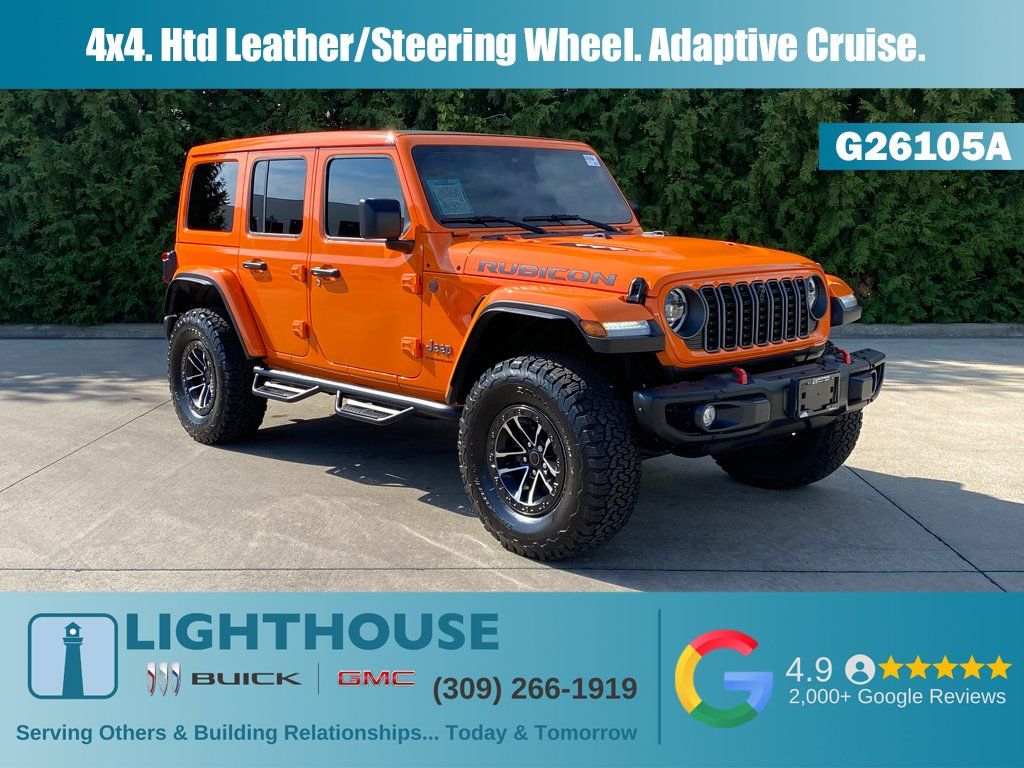 2025 Jeep Wrangler Rubicon X 4-Door 4WD