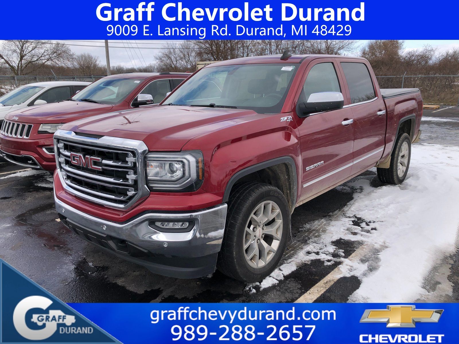 2018 GMC Sierra 1500 SLT Crew Cab 4WD