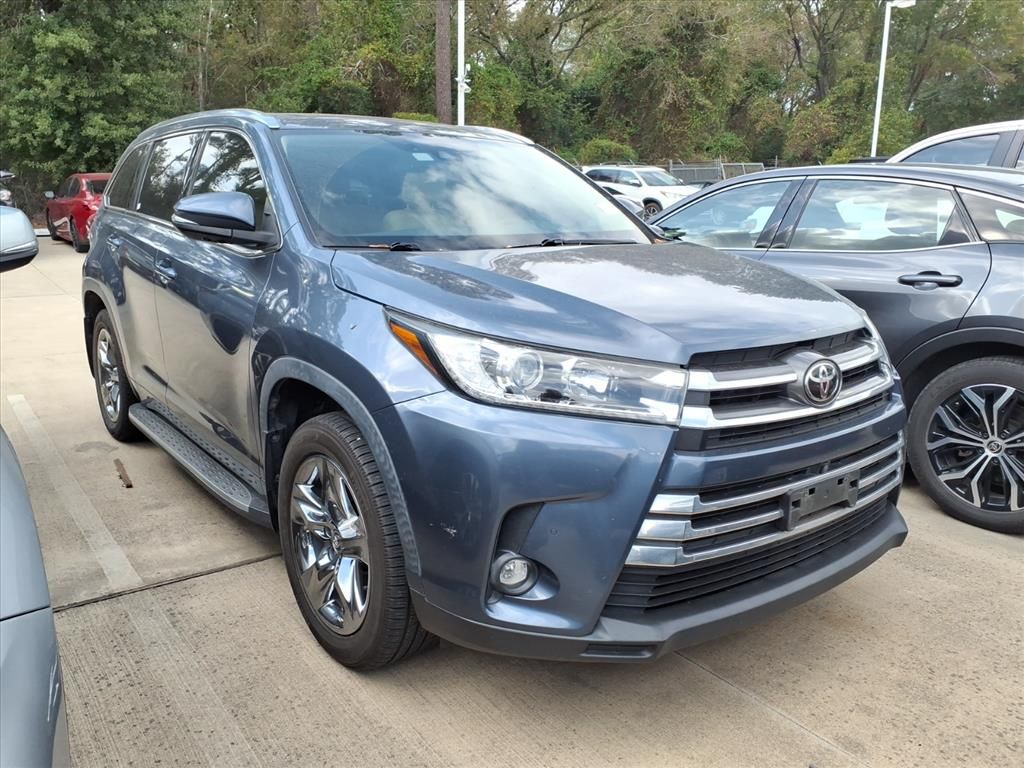 2019 Toyota Highlander Limited Platinum Blue at Emmons Autoplex