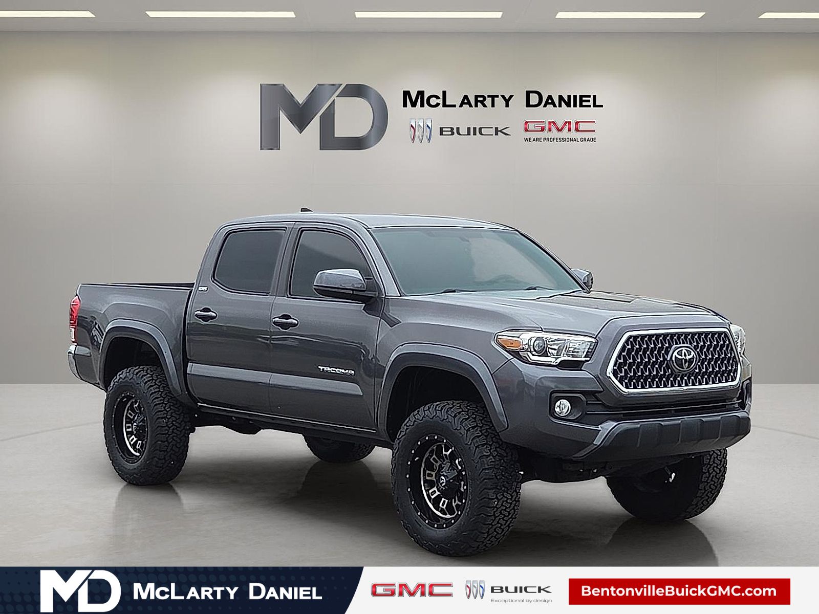 Magnetic Gray Metallic 2017 Toyota Tacoma Pickup Truck Four-Wheel Drive 6-Speed Automatic
