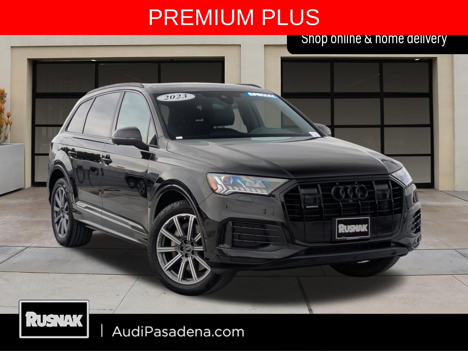 Mythos Black Metallic 2023 Audi Q7 SUV / Crossover All-Wheel Drive 8-Speed Automatic