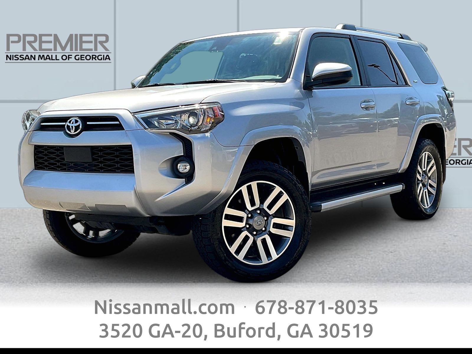 Classic Silver Metallic 2024 Toyota 4Runner SUV / Crossover Four-Wheel Drive 5-Speed Automatic