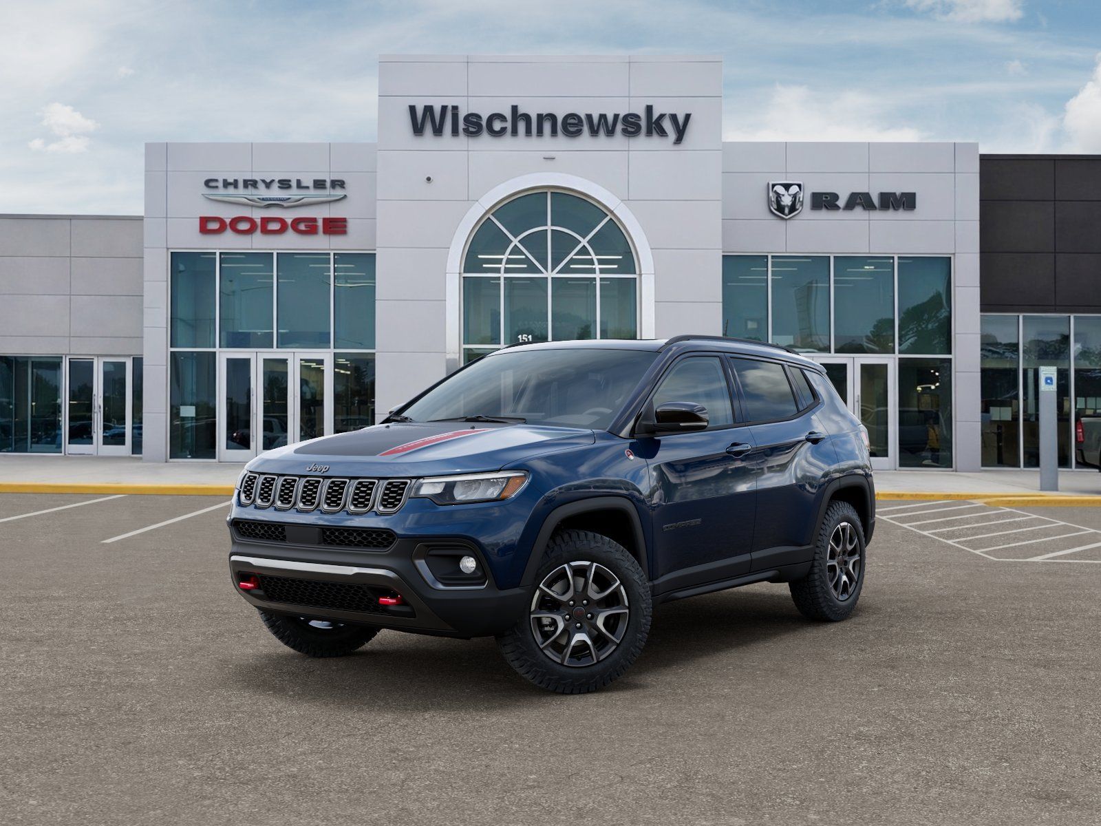 Fathom Blue Pearl Coat 2026 Jeep Compass SUV / Crossover Four-Wheel Drive 8-Speed Automatic