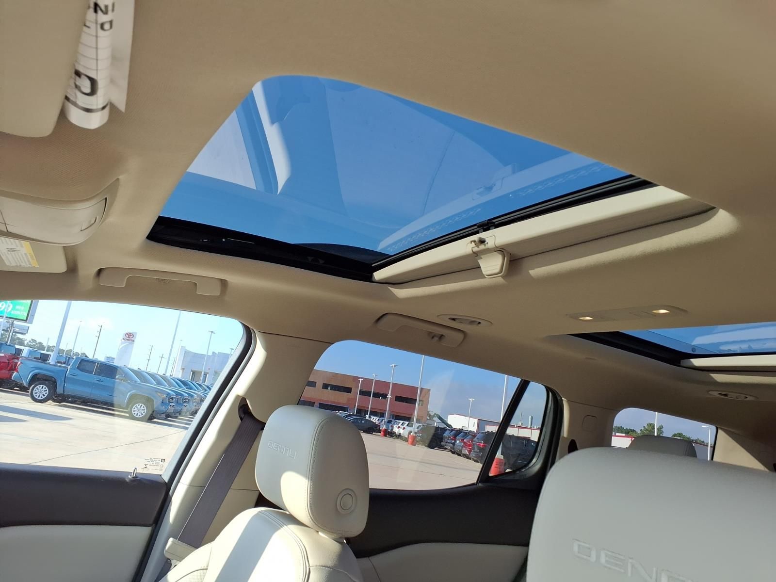 2017 GMC Acadia Denali White at Joe Myers Mazda Kia