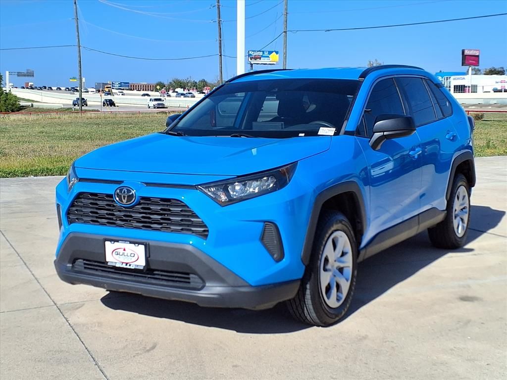 2020 Toyota RAV4 LE Blue at Gullo Toyota