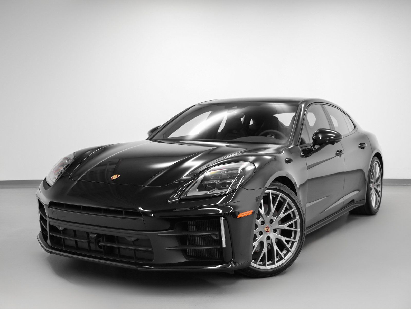 Jet Black Metallic 2025 Porsche Panamera 4 AWD Sedan All-Wheel Drive 8-Speed Automatic