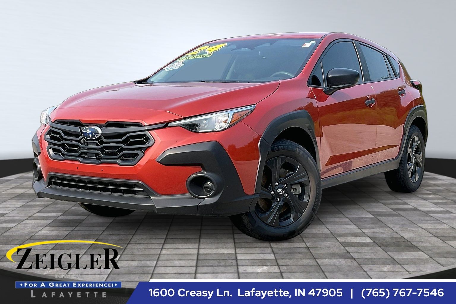 Sun Blaze Pearl 2024 Subaru Crosstrek SUV / Crossover All-Wheel Drive Continuously Variable Transmission
