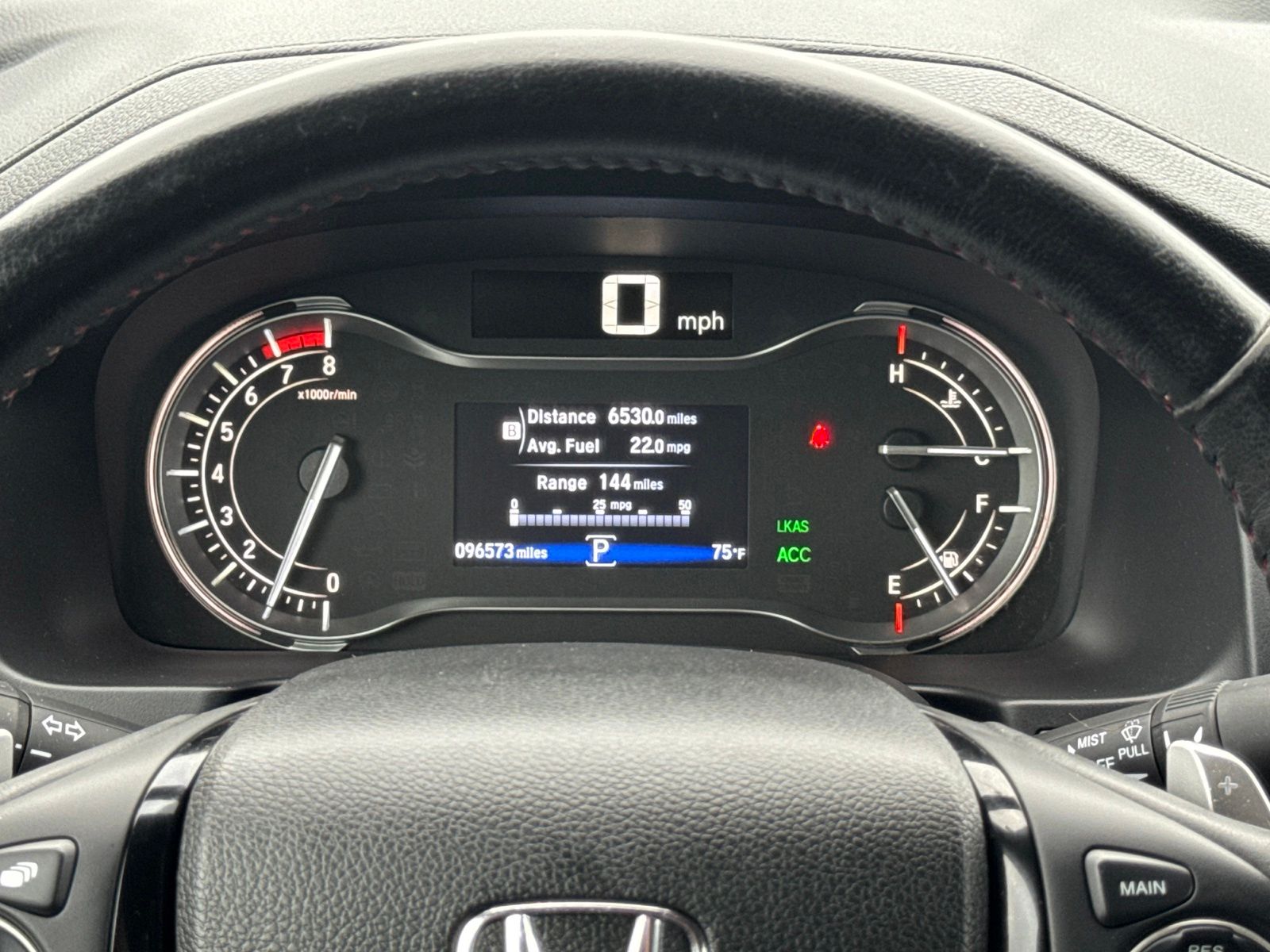 Used 2020 Crystal Black Pearl Honda Black Edition image 8