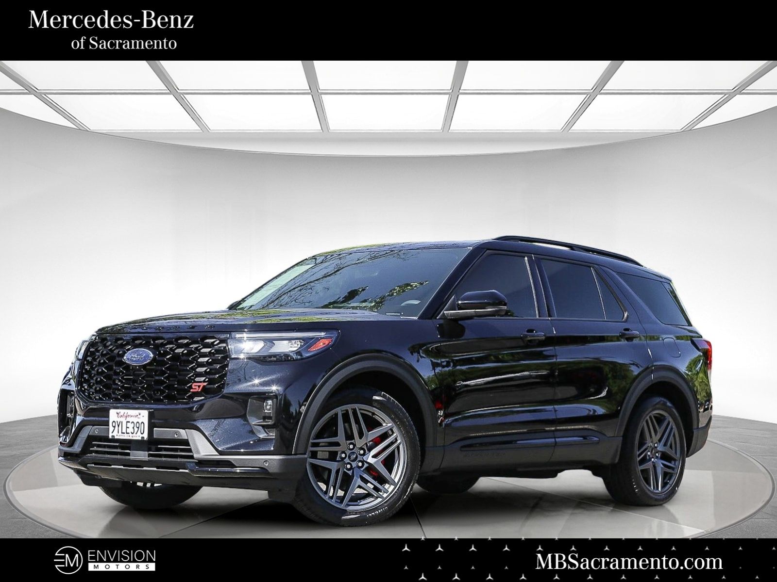 Agate Black Metallic 2026 Ford Explorer SUV / Crossover All-Wheel Drive Automatic