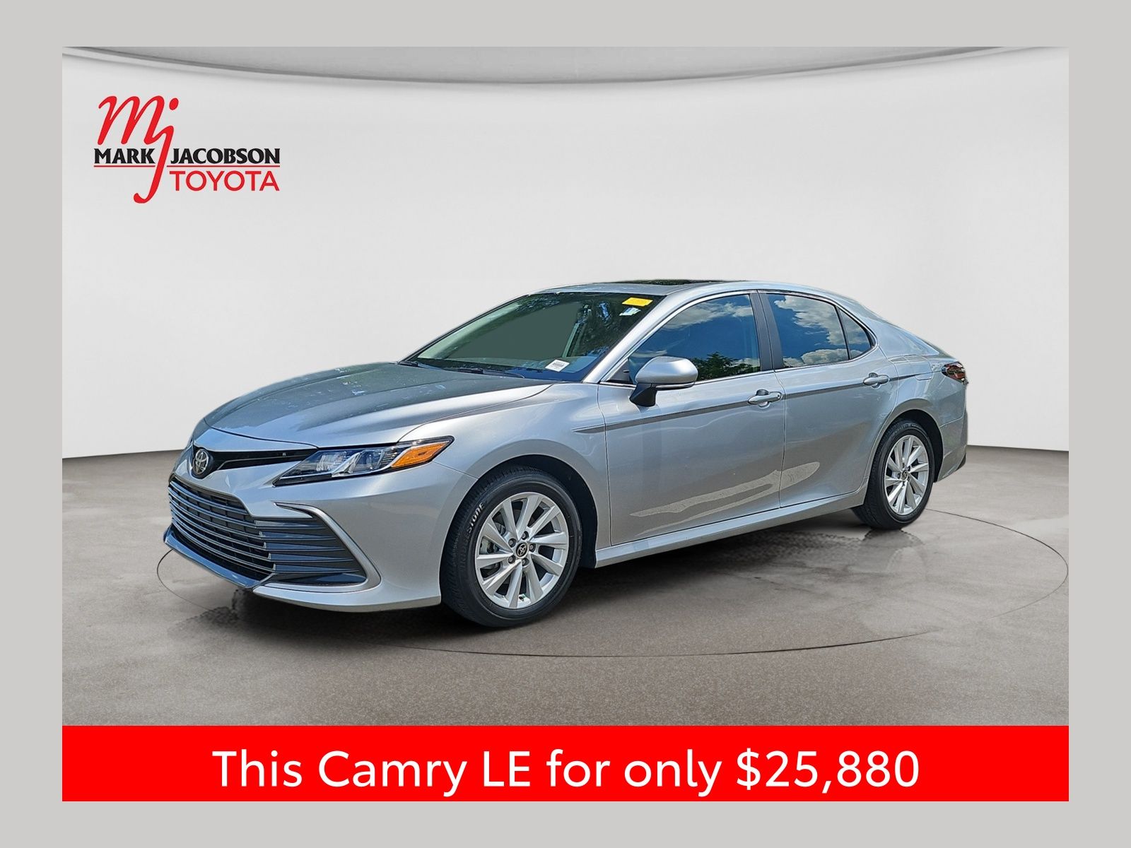 Celestial Silver Metallic 2024 Toyota Camry Sedan Front-Wheel Drive 8-Speed Automatic