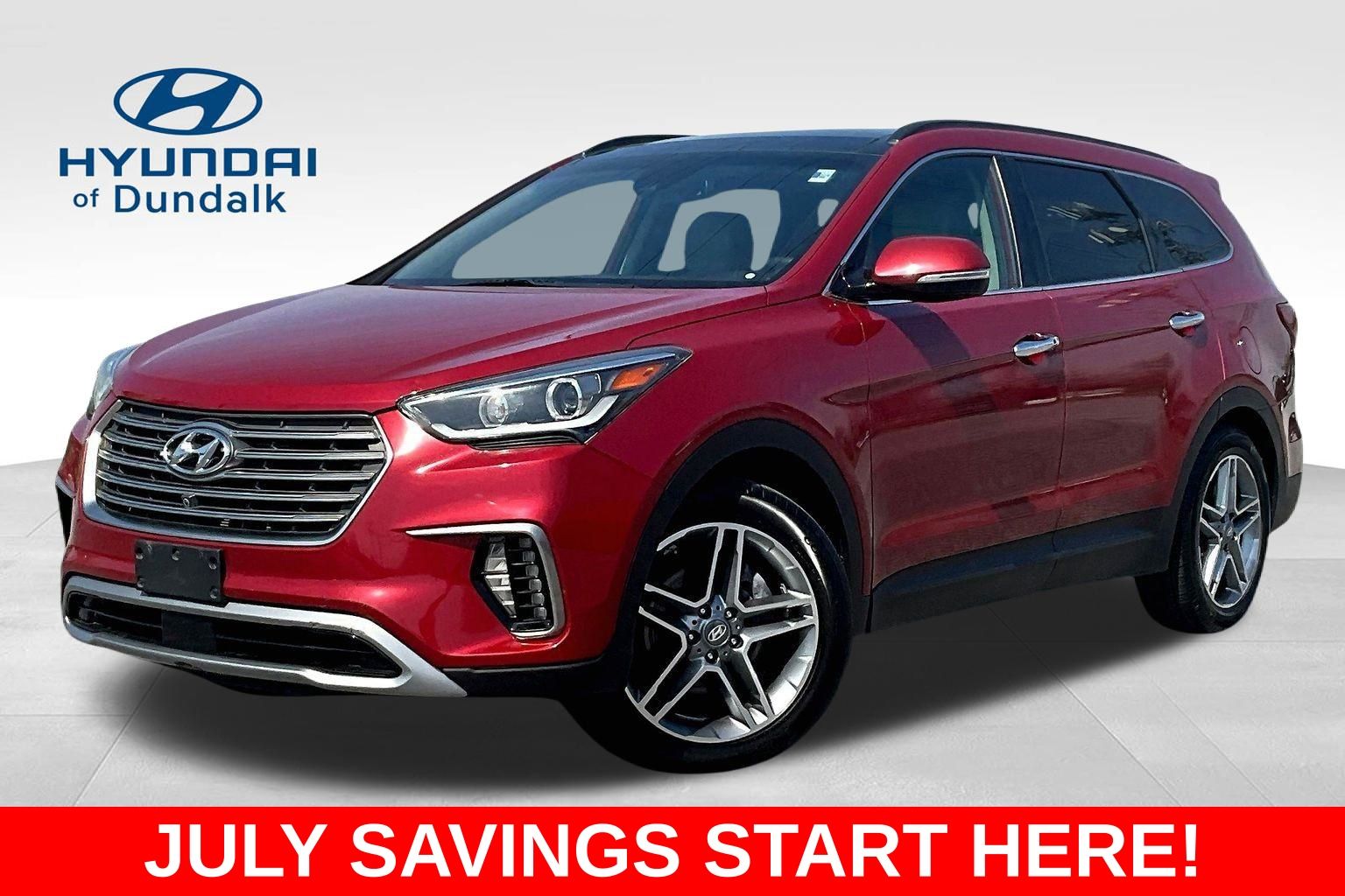 Regal Red Pearl 2017 Hyundai Santa Fe SUV / Crossover Front-Wheel Drive 6-Speed Automatic