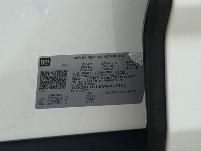 Used 2021 Iridescent Pearl Tricoat Chevrolet High Country image 35