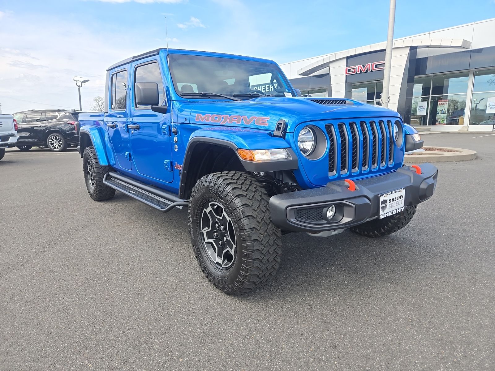 Hydro Blue Pearlcoat 2023 Jeep Gladiator Mojave Crew Cab 4WD Pickup Truck Four-Wheel Drive 8-Speed Automatic