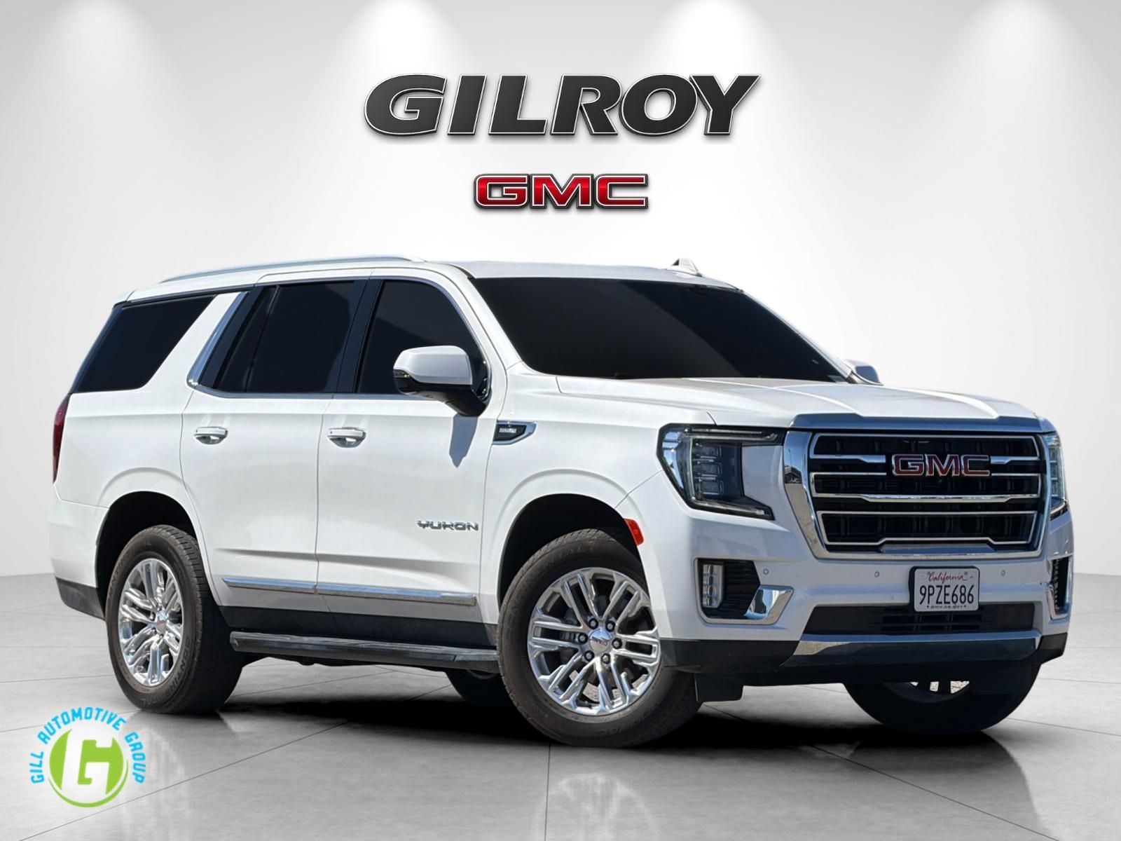 White Frost Tricoat 2024 GMC Yukon SUV / Crossover Four-Wheel Drive 