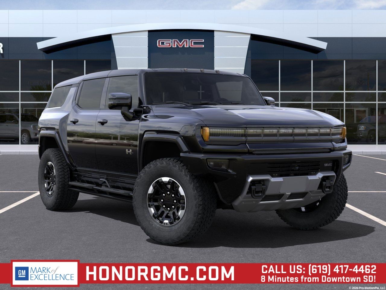 Void Black 2024 GMC Hummer EV SUV SUV / Crossover All-Wheel Drive 1-Speed Automatic