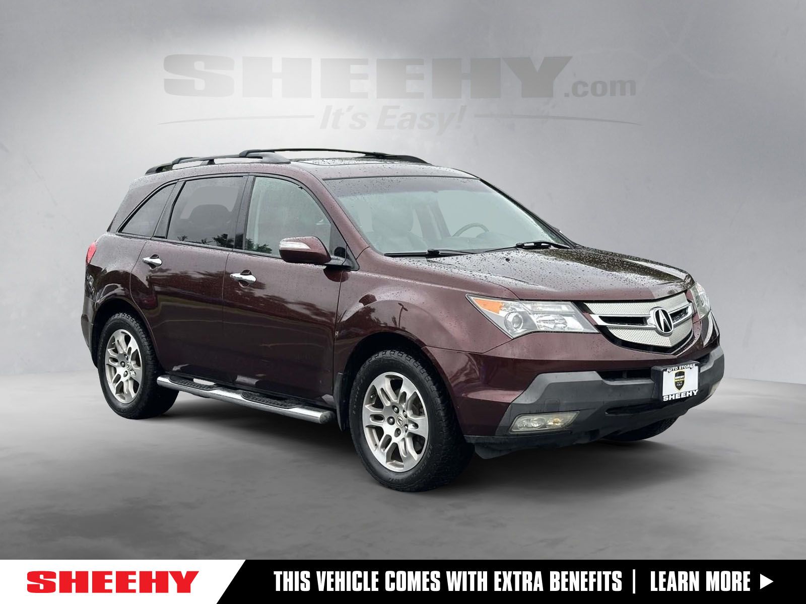 Dark Cherry Pearl 2008 Acura MDX SUV / Crossover All-Wheel Drive 5-Speed Automatic