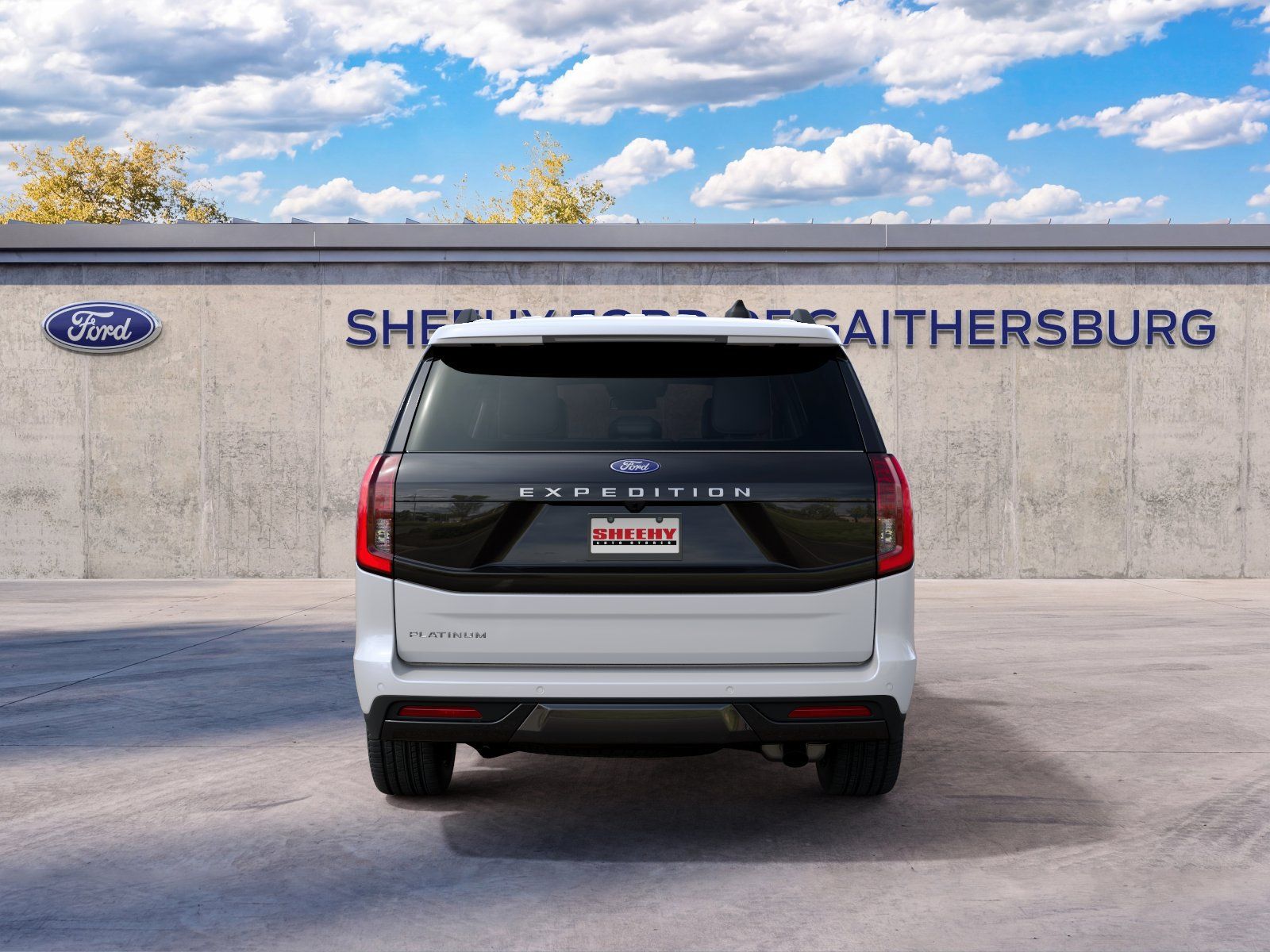 New 2027 Star White Metallic Tri-Coat Ford Platinum image 5
