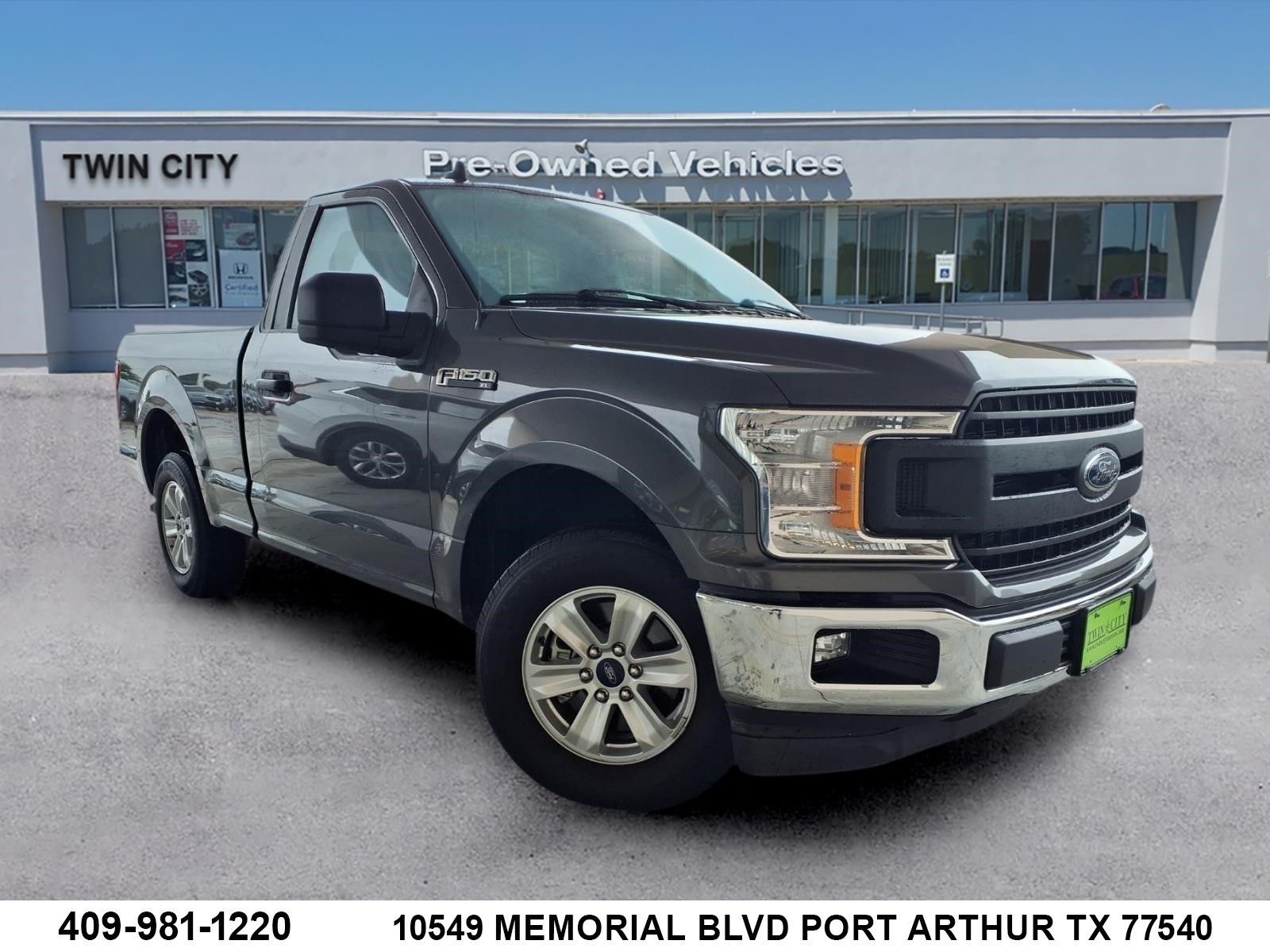 Gray (Magnetic) 2020 Ford F-150 Pickup Truck 4X2 6-Speed Automatic